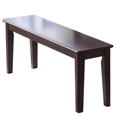 Traditionnelle 1/2/5/6 Pièces meubles en bois massif Rectangle Table à manger en marron