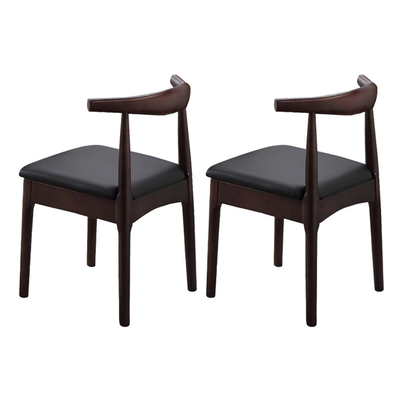 Traditionnelle 1/2/5/6 Pièces meubles en bois massif Rectangle Table à manger en marron