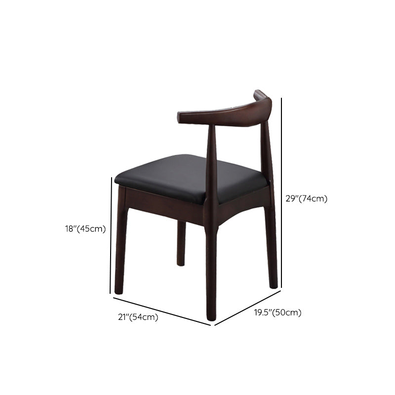 Traditionnelle 1/2/5/6 Pièces meubles en bois massif Rectangle Table à manger en marron