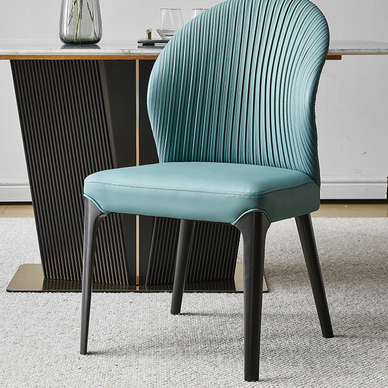 Rectangle Dining Set 1/5 Pcs Marble Dining Table with Upholstered Chairs