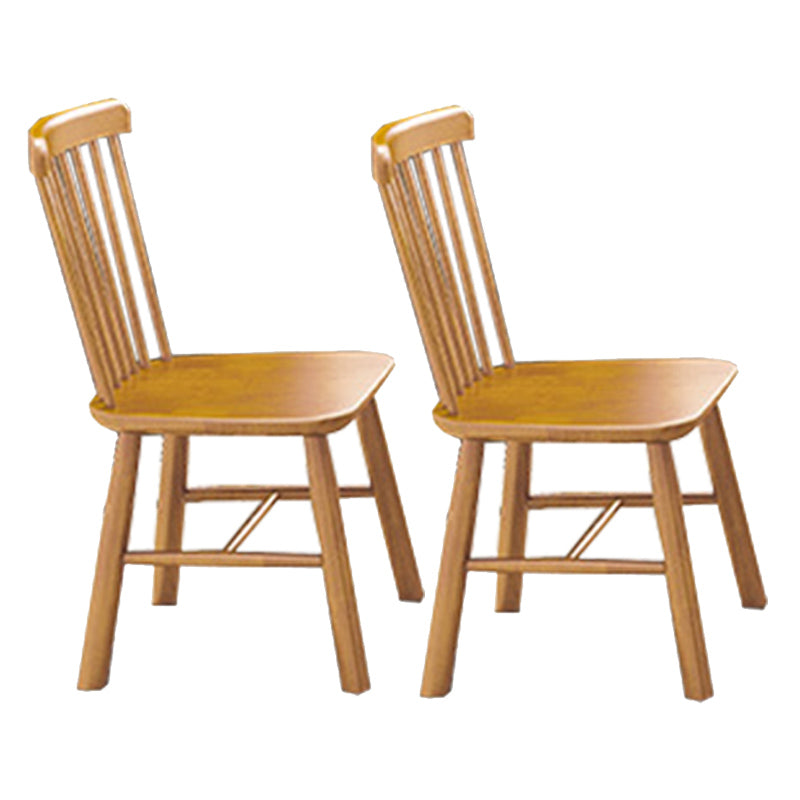 Eigentijds 1/2/5/7 stukken meubels rechthoek vaste houten eetkamer set voor huis