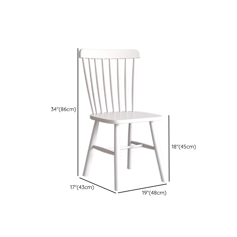 Set da tavolo da pranzo bianco 1/5/7 PC Tavolo da pranzo in legno massiccio in legno