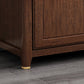 Vintage Brown Media Console Walnut Stand Console with Drawers Clearhalo 'furn' 'furn_tv_stands_entertainment_centers' 'Furniture' 'Living Room Furniture' 'TV Stands & Entertainment Centers' 'TV Stands & Media Storage Furniture' 'tv_stands_entertainment_centers' 6617507