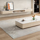 Console multimediale contemporanea Porta TV Console TV in pietra con cassetti