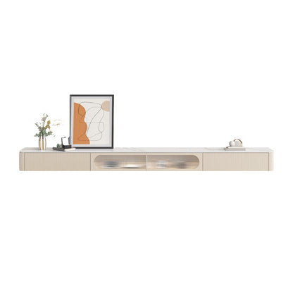 Console multimediale contemporanea Porta TV Console TV in pietra con cassetti