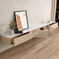 Console multimediale contemporanea Porta TV Console TV in pietra con cassetti