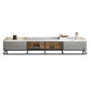 Console multimediale moderna Porta TV Porta TV in pietra Console con cassetti