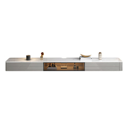 Console multimediale moderna Porta TV Porta TV in pietra Console con cassetti