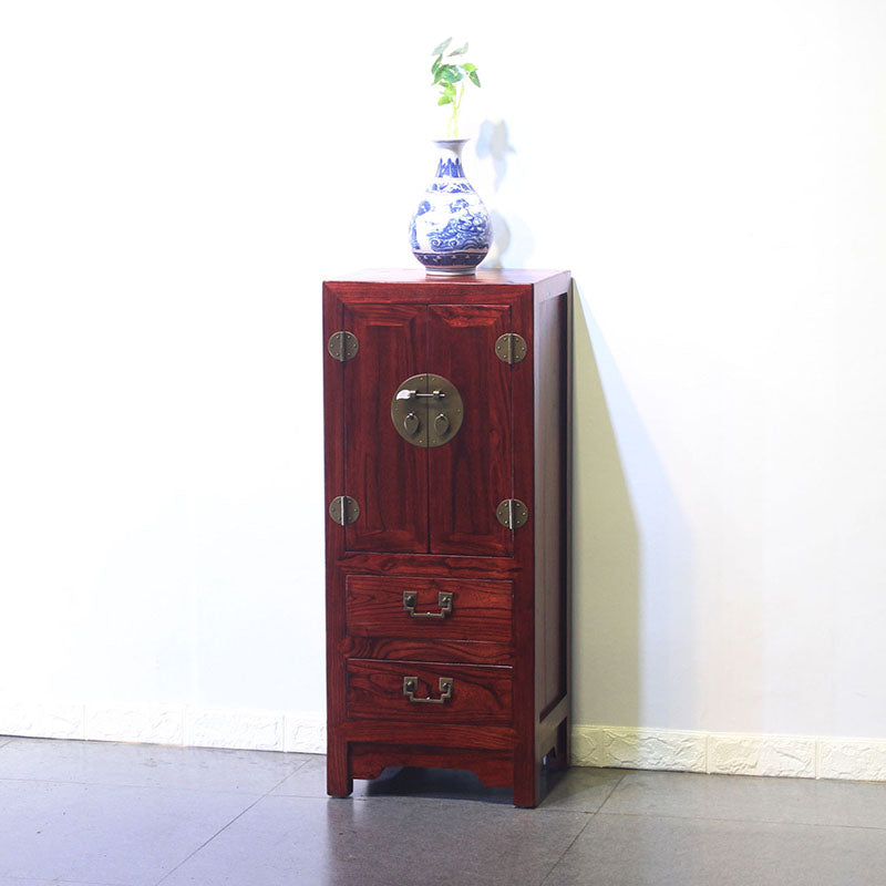 Modern Solid Wood Accent Chest Standard Ring Pulls Accent Cabinet Red 2 Clearhalo 'Cabinets & Chests' 'cabinets_chests' 'furn' 'furn_cabinets_chests' 'Furniture' 'Living Room Furniture' 6617726