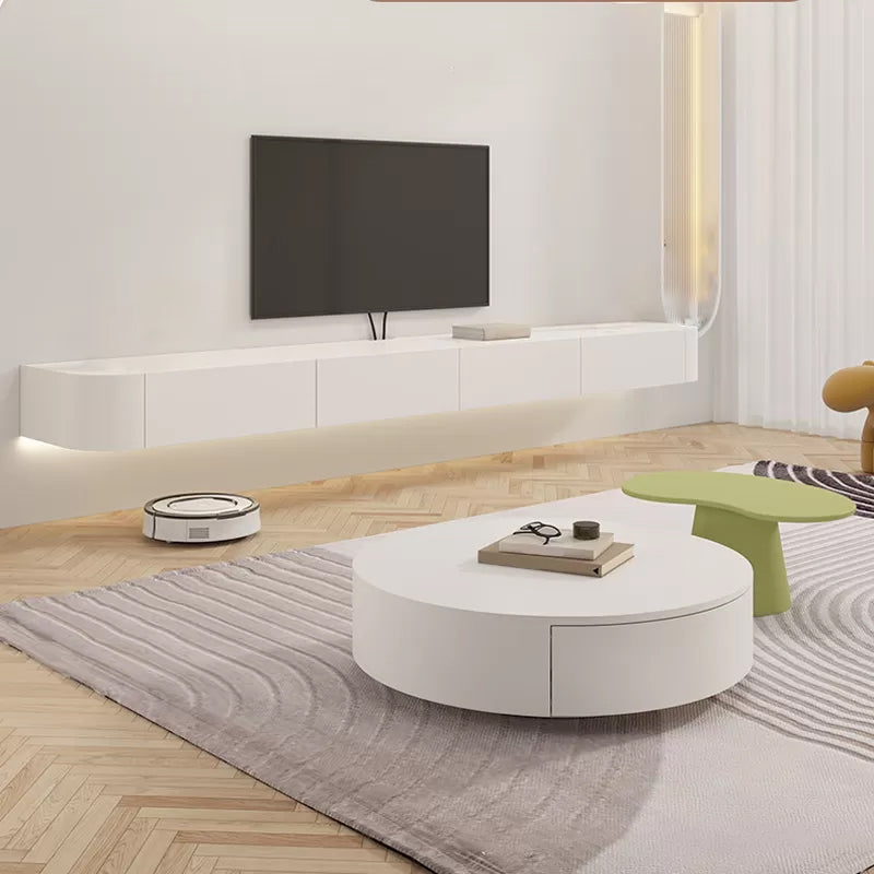Contemporary Floating Media Console Wood Stand Console for Living Room Clearhalo 'furn' 'furn_tv_stands_entertainment_centers' 'Furniture' 'Living Room Furniture' 'TV Stands & Entertainment Centers' 'TV Stands & Media Storage Furniture' 'tv_stands_entertainment_centers' 6617901