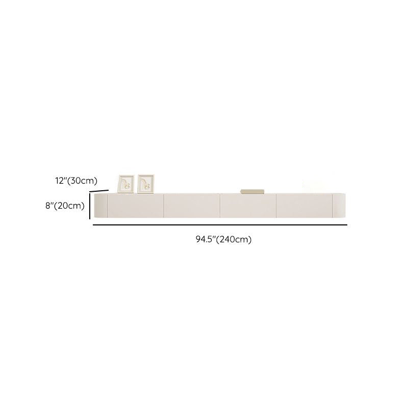 Contemporary Floating Media Console Wood Stand Console for Living Room Clearhalo 'furn' 'furn_tv_stands_entertainment_centers' 'Furniture' 'Living Room Furniture' 'TV Stands & Entertainment Centers' 'TV Stands & Media Storage Furniture' 'tv_stands_entertainment_centers' 6617909