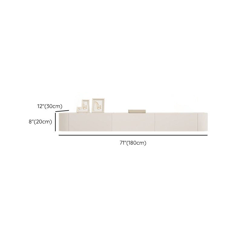Contemporary Floating Media Console Wood Stand Console for Living Room Clearhalo 'furn' 'furn_tv_stands_entertainment_centers' 'Furniture' 'Living Room Furniture' 'TV Stands & Entertainment Centers' 'TV Stands & Media Storage Furniture' 'tv_stands_entertainment_centers' 6617910