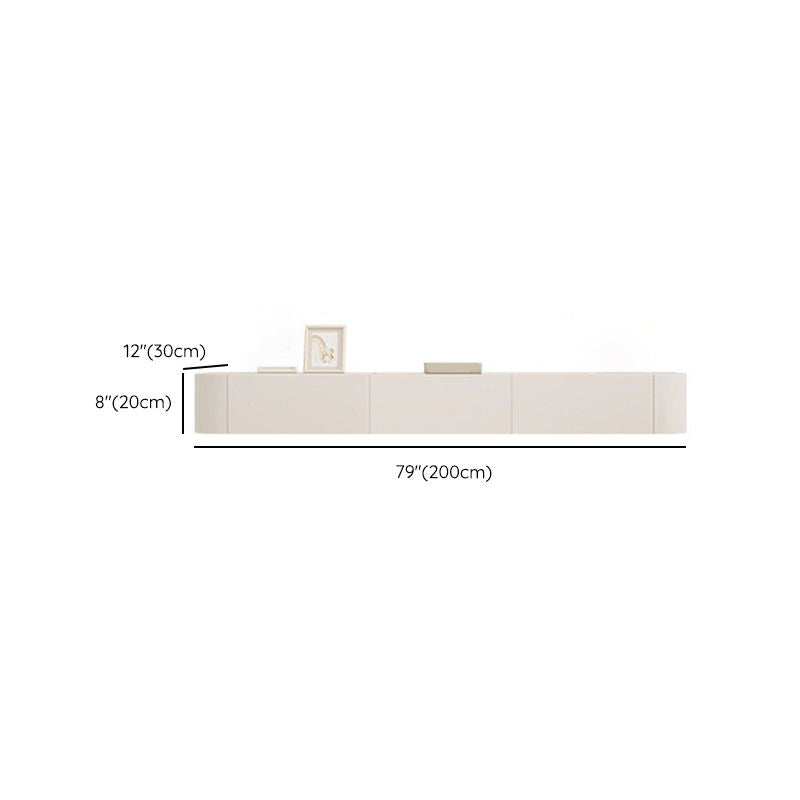 Contemporary Floating Media Console Wood Stand Console for Living Room Clearhalo 'furn' 'furn_tv_stands_entertainment_centers' 'Furniture' 'Living Room Furniture' 'TV Stands & Entertainment Centers' 'TV Stands & Media Storage Furniture' 'tv_stands_entertainment_centers' 6617911
