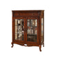 Traditional Birch Curio Cabinet Glass Doors Hutch Buffet with Doors Clearhalo 'Display & China Cabinets' 'display_china_cabinets' 'furn' 'furn_display_china_cabinets' 'Furniture' 'Kitchen & Dining Furniture' 6617970