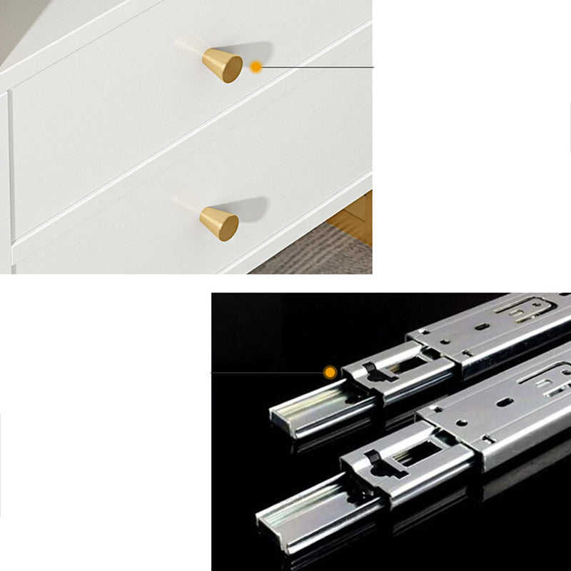 Steinbett Nachttisch Glamakzenttisch Nachttisch für Schlafzimmer