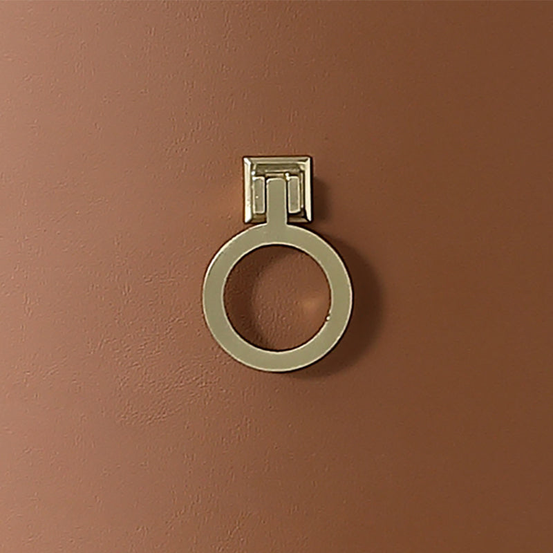 Hedendaags accenttafel nachtkastje glas nachtkastje met 3 laden