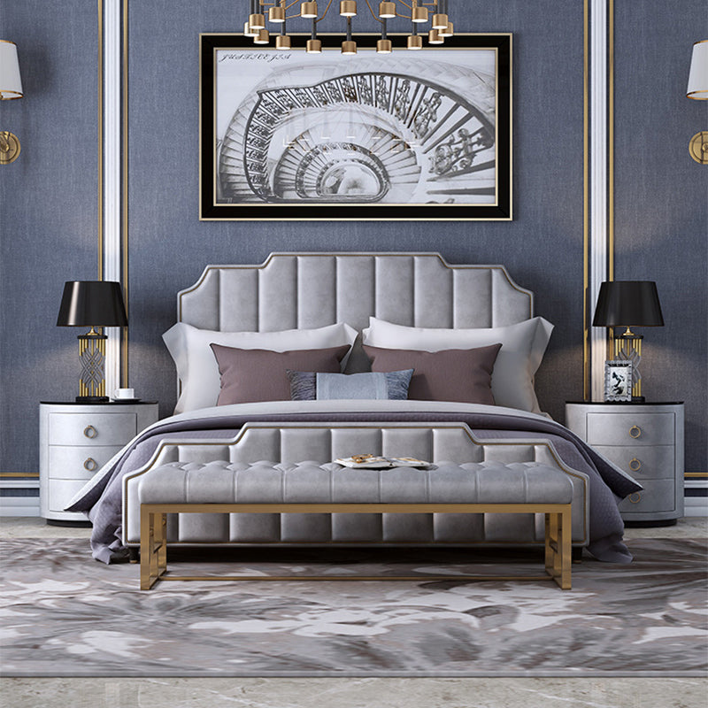 Hedendaags accenttafel nachtkastje glas nachtkastje met 3 laden