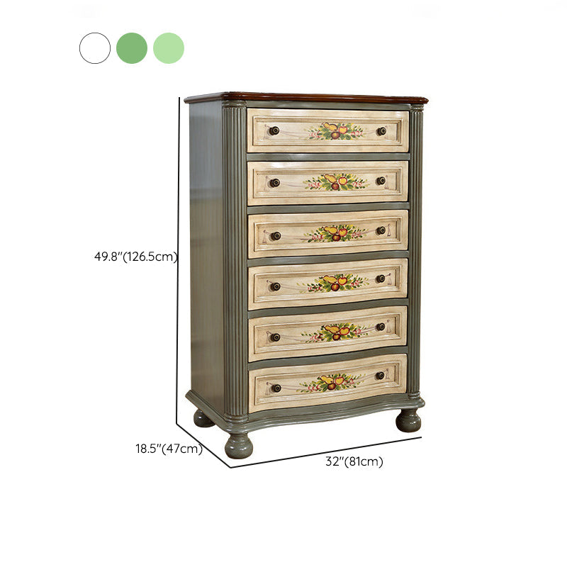 Traditional Storage Dresser Wooden Chest Dresser with Drawers Clearhalo 'Bedroom Furniture' 'Dressers & Chests' 'dressers_chests' 'furn' 'furn_dressers_chests' 'Furniture' 6618167