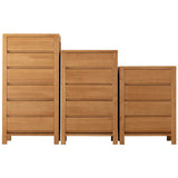 Traditionele stijl opbergkast dressoir massief houten dressoir met laden