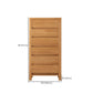Traditional Style Storage Chest Dresser Solid Wood Dresser with Drawers
