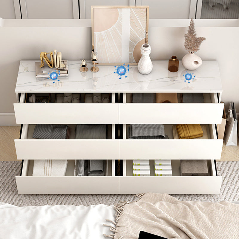 13.65-inch W Stone Storage Chest Dresser Modern Storage Chest