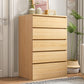 15.99-inch W Contemporary Storage Chest Manufactured Wood Dresser 24"L x 16"W x 43"H Natural 5 Clearhalo 'Bedroom Furniture' 'Dressers & Chests' 'dressers_chests' 'furn' 'furn_dressers_chests' 'Furniture' 6618269