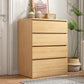 15.99-inch W Contemporary Storage Chest Manufactured Wood Dresser 24"L x 16"W x 35"H Natural 4 Clearhalo 'Bedroom Furniture' 'Dressers & Chests' 'dressers_chests' 'furn' 'furn_dressers_chests' 'Furniture' 6618270
