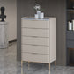 Glam Stone Storage Chest Bedroom 15.7" Wide Vertical Chest with Drawers Clearhalo 'Bedroom Furniture' 'Dressers & Chests' 'dressers_chests' 'furn' 'furn_dressers_chests' 'Furniture' 6618291