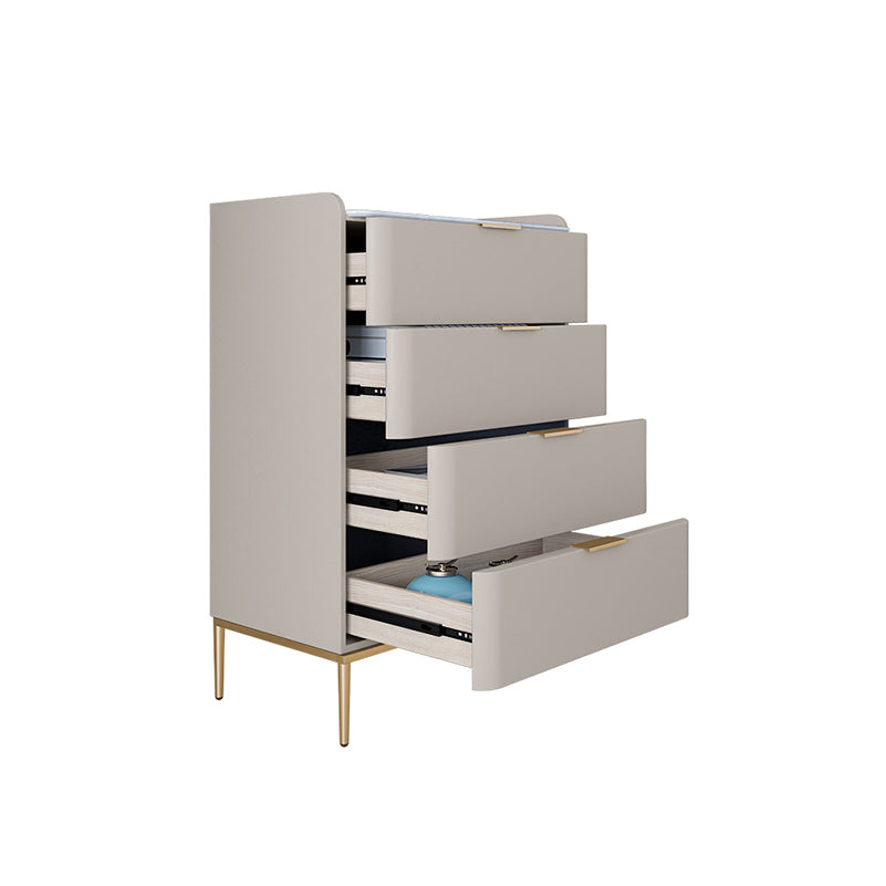 Glam Stone Storage Chest Bedroom 15.7" Wide Vertical Chest with Drawers Clearhalo 'Bedroom Furniture' 'Dressers & Chests' 'dressers_chests' 'furn' 'furn_dressers_chests' 'Furniture' 6618307
