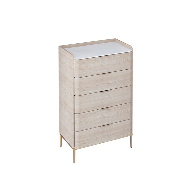 Glam Stone Storage Chest Bedroom 15.7" Wide Vertical Chest with Drawers Clearhalo 'Bedroom Furniture' 'Dressers & Chests' 'dressers_chests' 'furn' 'furn_dressers_chests' 'Furniture' 6618309