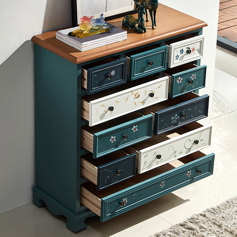 Traditional Storage Chest Dresser Wooden Storage Chest with Drawers for Bedroom Clearhalo 'Bedroom Furniture' 'Dressers & Chests' 'dressers_chests' 'furn' 'furn_dressers_chests' 'Furniture' 6618333