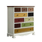 Traditional Storage Chest Dresser Wooden Storage Chest with Drawers for Bedroom 34"L x 15"W x 37"H Light Camouflage Clearhalo 'Bedroom Furniture' 'Dressers & Chests' 'dressers_chests' 'furn' 'furn_dressers_chests' 'Furniture' 6618336