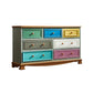 Traditional Storage Chest Dresser Wooden Storage Chest with Drawers for Bedroom 53"L x 14"W x 30"H Dark Blue Clearhalo 'Bedroom Furniture' 'Dressers & Chests' 'dressers_chests' 'furn' 'furn_dressers_chests' 'Furniture' 6618360