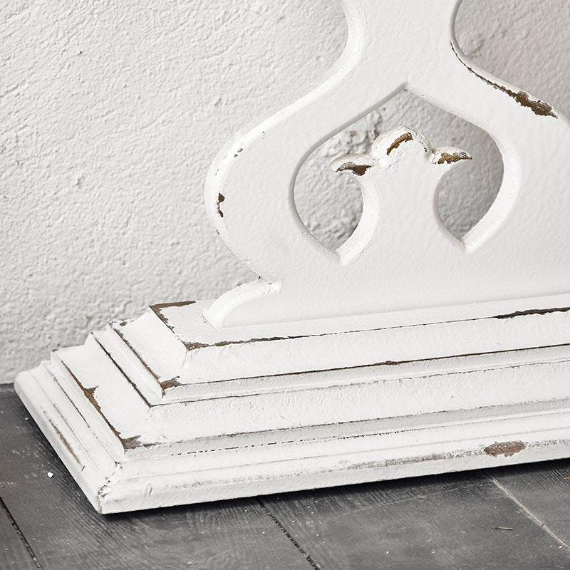 Tavolo da accento in legno di campagna francese tavolo di divano console rettangolare per sala