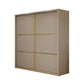 Contemporary Style Wardrobe Wooden Bedroom Wardrobe Closet with Clothes Rail Clearhalo 'Armoires & Wardrobes' 'armoires_wardrobes' 'Bedroom Furniture' 'furn' 'furn_armoires_wardrobes' 'Furniture' 6618517