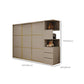 Contemporary Style Wardrobe Wooden Bedroom Wardrobe Closet with Clothes Rail Clearhalo 'Armoires & Wardrobes' 'armoires_wardrobes' 'Bedroom Furniture' 'furn' 'furn_armoires_wardrobes' 'Furniture' 6618527