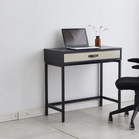 Rechteckig konstruierter Holzschreiberschreiber zeitgenössischer Schlafzimmer Büroschreibtisch mit Schubladen