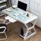 29 "H Contemporary Computer Desk rechthoekig glazen gaming -bureau