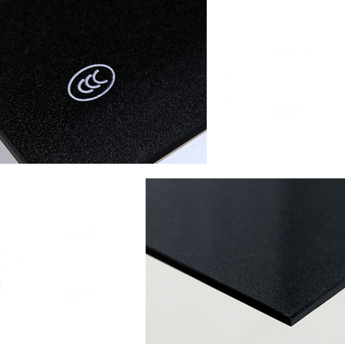 29 "H Contemporary Computer Desk rechthoekig glazen gaming -bureau