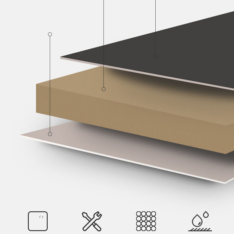 Zeitgenössischer Klappschreiber -Schreibtisch Sockel Büroschreibtisch mit Metallbeinen