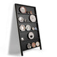 Metal Closed Back Bookshelf Standard Industrial Bookcase with Shelves
