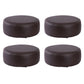 Modern Round Shape Pouf Leather Solid Color Pouf for Drawing Room Coffee 4 Piece Set Clearhalo 'furn' 'furn_ottomans_poufs' 'Furniture' 'Living Room Furniture' 'Ottomans & Poufs' 'ottomans_poufs' 6619585