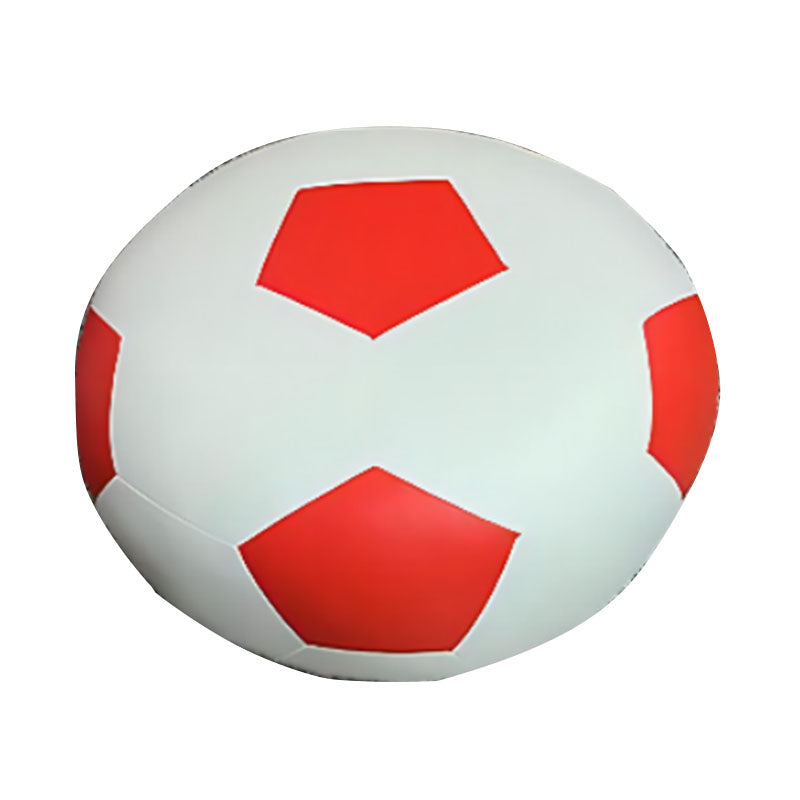 Modern Pouf Ottoman PU Leather Upholstered Geometric Print Spherical Ottoman Clearhalo 'furn' 'furn_ottomans_poufs' 'Furniture' 'Living Room Furniture' 'Ottomans & Poufs' 'ottomans_poufs' 6619623