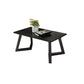 Contemporary 17.7" H Coffee Table Rectangular Stone 1 Single Cocktail Table Clearhalo 'Coffee & Accent Tables' 'Coffee Tables' 'coffee_tables' 'furn' 'furn_coffee_tables' 'Furniture' 'Living Room Furniture' 6620061