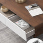 15"H Contemporary Coffee Table Single Coffee Cocktail Table with Storage Clearhalo 'Coffee & Accent Tables' 'Coffee Tables' 'coffee_tables' 'furn' 'furn_coffee_tables' 'Furniture' 'Living Room Furniture' 6620417