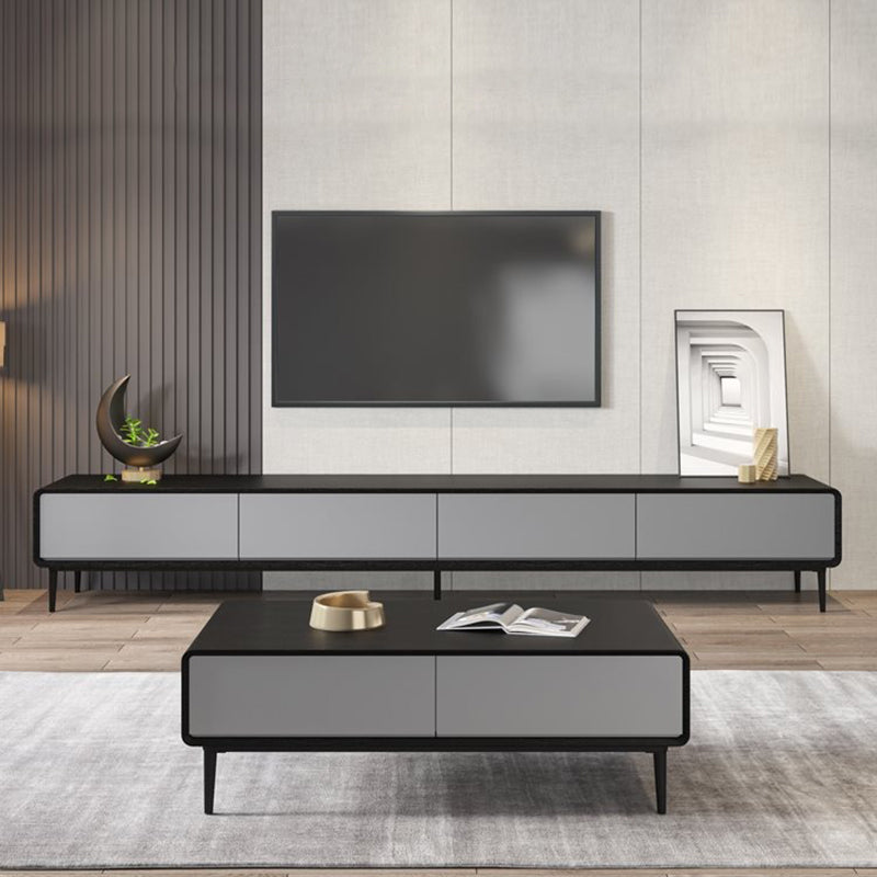 15"H Contemporary Coffee Table Single Coffee Cocktail Table with Storage Clearhalo 'Coffee & Accent Tables' 'Coffee Tables' 'coffee_tables' 'furn' 'furn_coffee_tables' 'Furniture' 'Living Room Furniture' 6620420