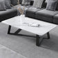 17"H Contemporary Coffee Table Single Slate Coffee Cocktail Table Clearhalo 'Coffee & Accent Tables' 'Coffee Tables' 'coffee_tables' 'furn' 'furn_coffee_tables' 'Furniture' 'Living Room Furniture' 6620444