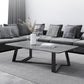 17"H Contemporary Coffee Table Single Slate Coffee Cocktail Table Clearhalo 'Coffee & Accent Tables' 'Coffee Tables' 'coffee_tables' 'furn' 'furn_coffee_tables' 'Furniture' 'Living Room Furniture' 6620445