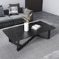 17"H Contemporary Coffee Table Single Slate Coffee Cocktail Table Clearhalo 'Coffee & Accent Tables' 'Coffee Tables' 'coffee_tables' 'furn' 'furn_coffee_tables' 'Furniture' 'Living Room Furniture' 6620447