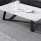 17"H Contemporary Coffee Table Single Slate Coffee Cocktail Table Clearhalo 'Coffee & Accent Tables' 'Coffee Tables' 'coffee_tables' 'furn' 'furn_coffee_tables' 'Furniture' 'Living Room Furniture' 6620450